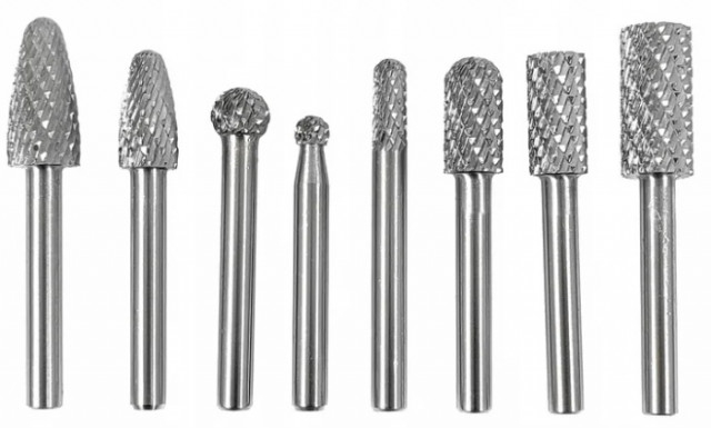 Set 8 freze HSS 6mm pentru metal VERKE [4]