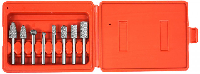 Set 8 freze HSS 6mm pentru metal VERKE [2]