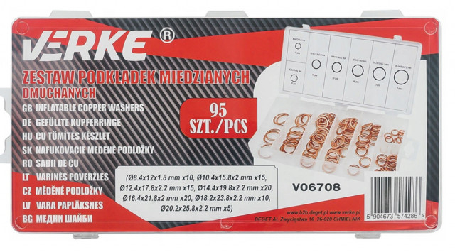 Set 95 buc Saibe de cupru VERKE [2]