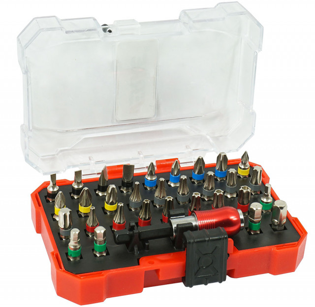 Set bituri cu suport magnetic 32 buc VERKE [1]