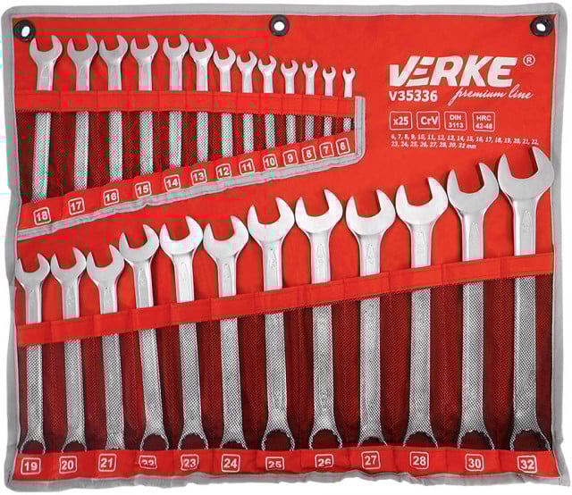 Set chei combinate 25 bucati 6-32mm Verke PREMIUM [1]