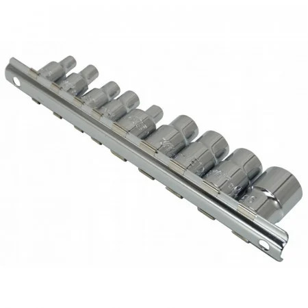 Set chei TORX 1/4 - 3/8" E5-E16 9 elemente VERKE [2]