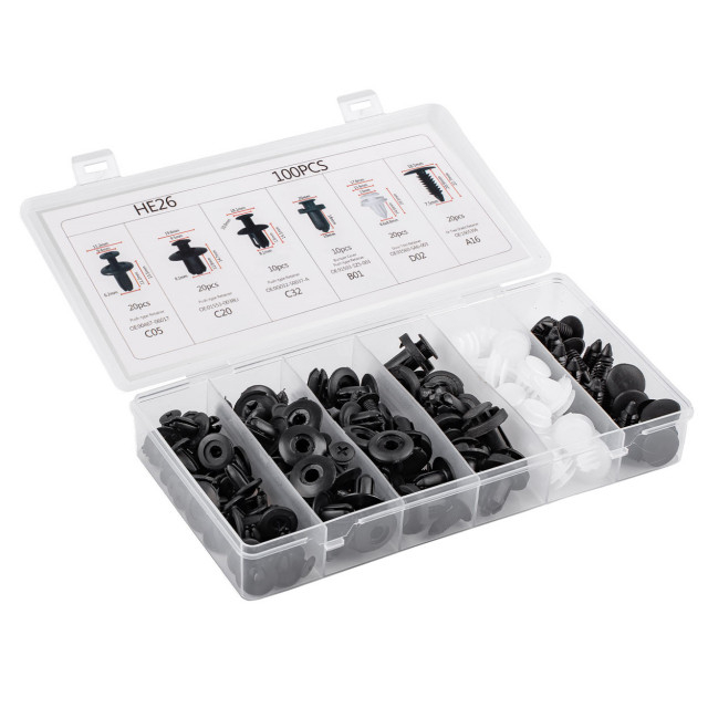 Set cleme pentru caroserie 100 buc [1]