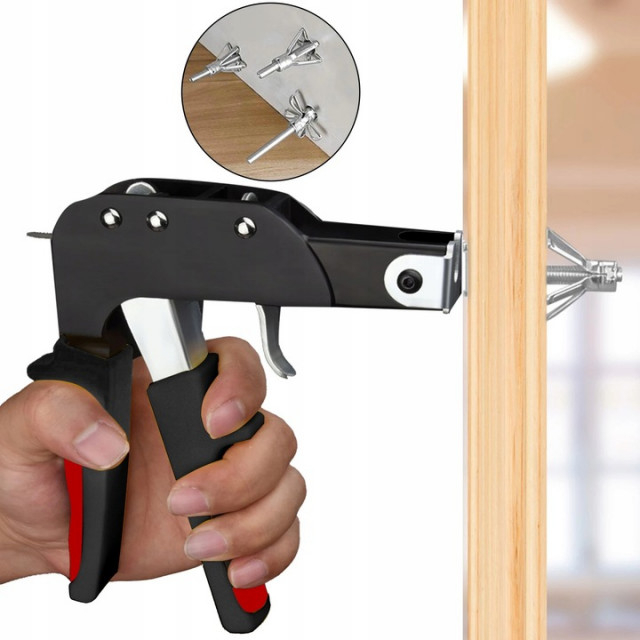 Set cleste pistol nituit sertizat dibluri ancore in panouri gips VERKE [3]