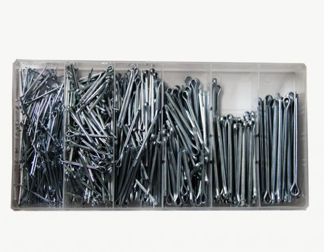 Set cuie elastice din otel diferite marimi - 555 buc [1]
