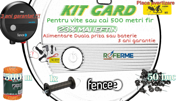 Set gard electric vite si cai, 500 metri - ECO [1]