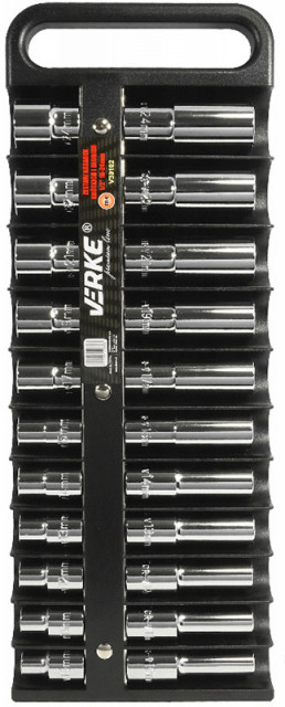 Set tubulare, 1/2" 10-24 mm VERKE PREMIUM [1]