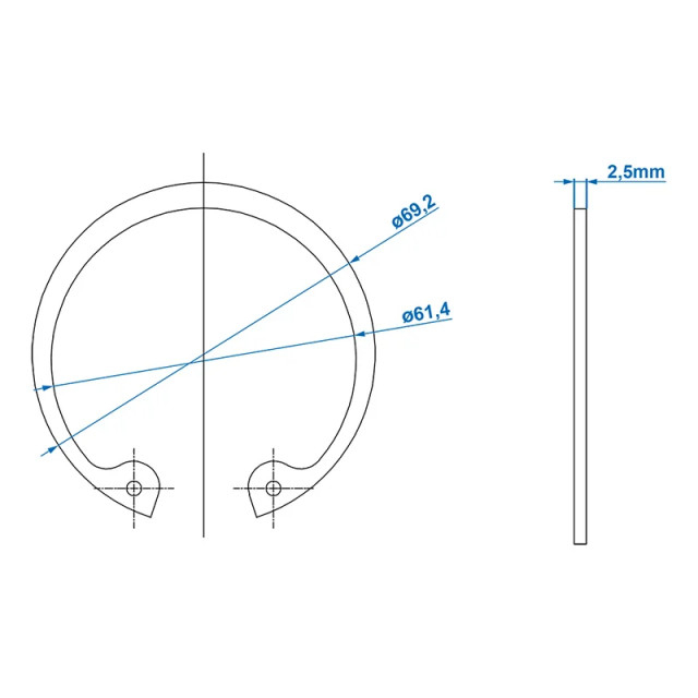 Siguranta Seeger Ø64mm [5]