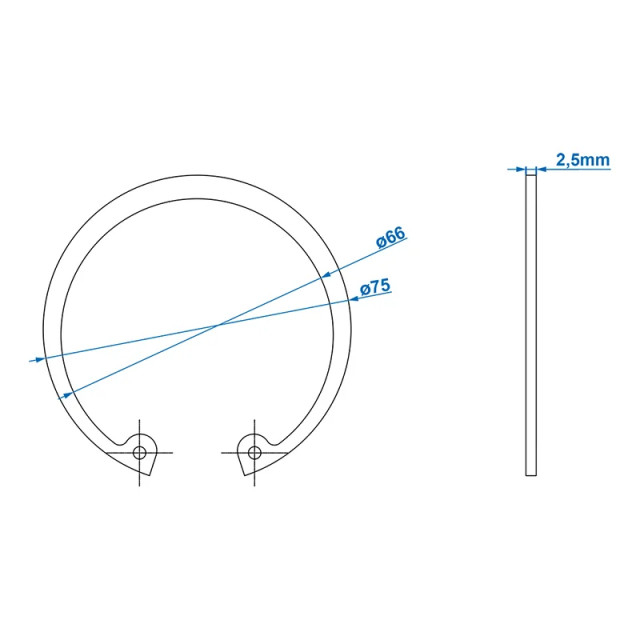Siguranta Seeger Ø72mm [5]