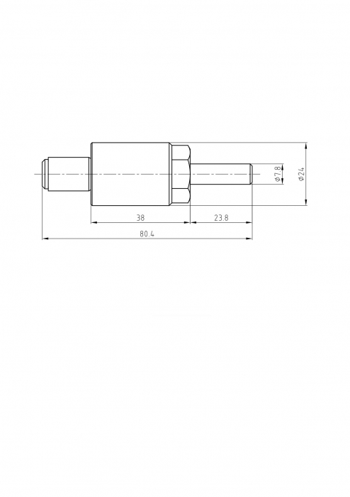 Suzeta 1/2 pentru adapatori, porci, filet interior [3]