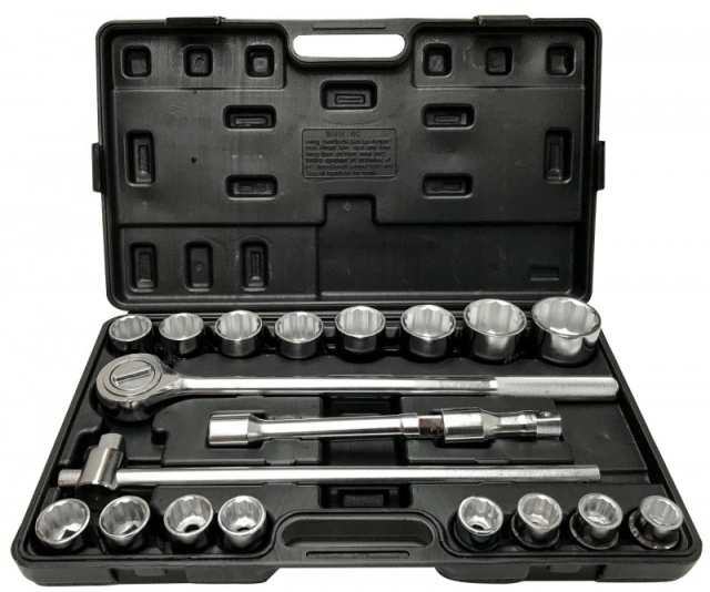 Trusa 21 tubulare stelate 3/4" VERKE [1]