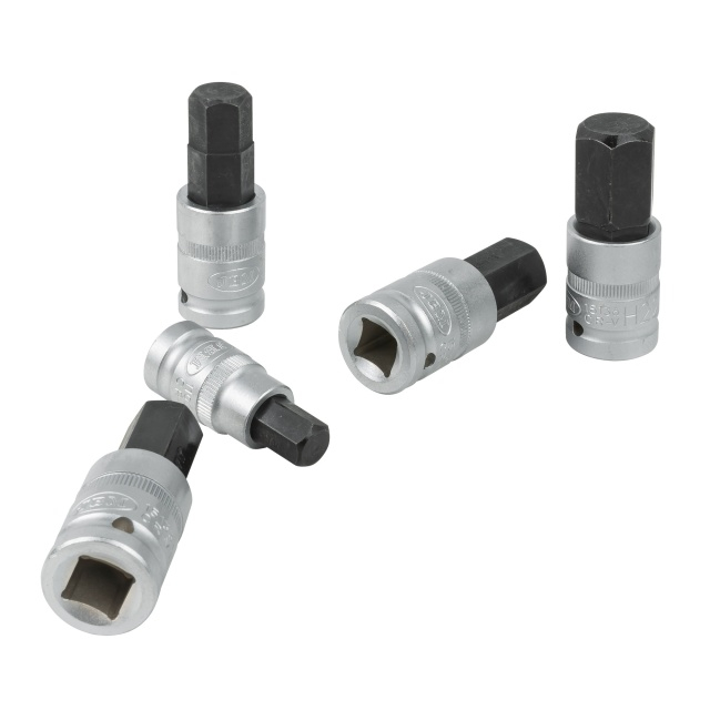 TRUSĂ DE 12 BUC. VÂRFURI HEXAGONALE DE 1/2", JBM [2]