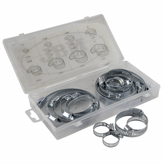 Trusa de coliere pentru furtun, 2-5-10 cm , JBM [1]