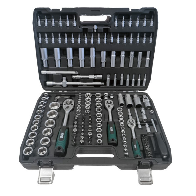 Trusa scule 172 piese cu chei 1/2'' 3/8'' 1/4'' [1]