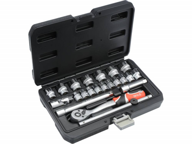 Trusa tubulare 3/8'' 22 piese YATO [1]