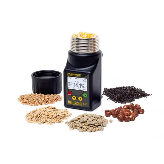 Umidometru cereale, portabil, TG PRO cu sonda temperatura [3]