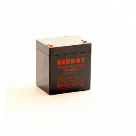 Baterii / Acumulatori - Acumulator VRLA RED 12V 5AH 90x71x101mm
