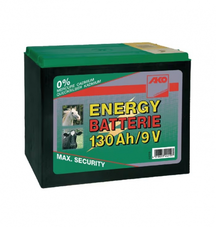 Baterii / Acumulatori - Baterie gard electric 9V 130Ah AKO