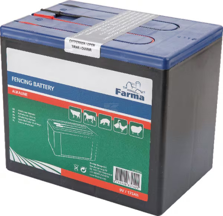 Baterii / Acumulatori - Baterie gard electric 9V,  175Ah Farma