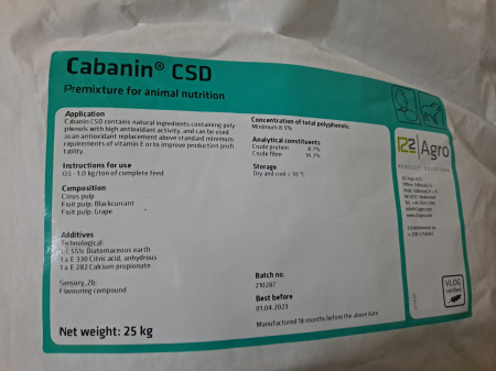 Cabanin - Vitamina E naturala pentru porci [1]