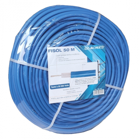 Alte accesorii - Cablu subteran gard electric, 8 mm x 1,6 mm x 5000 mm (Ext x int x L)