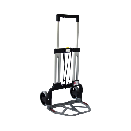 Manipulare marfa - Cărucior de bagaje pliabil din aluminiu ALU 125  - pentru depozit, transport, hobby