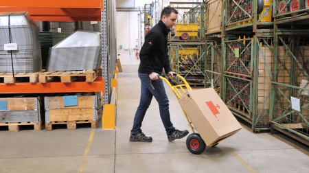 Cărucior industrial multi-sarcină CLM 250 LS Ergo — pentru fermă, seră, șantier, depozit și fabrică [6]
