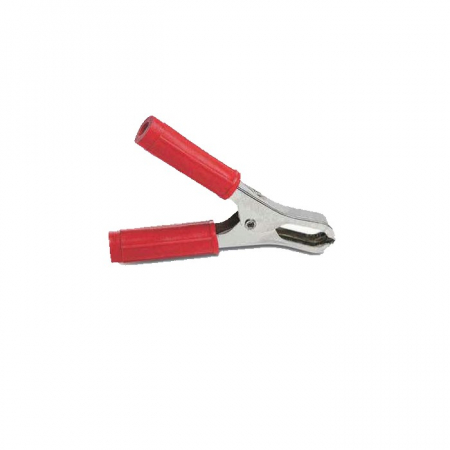 Conectori - Cleme crocodil borne, 30 A, rosu si negru
