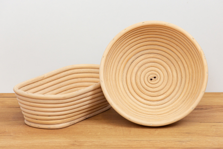 Cos alungit pentru dospire aluat, 34 x 16 cm, ratan, 1000 g [1]