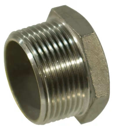 Gradina - Dop din inox V4A cu filet exterior 3/4″ pentru țevi