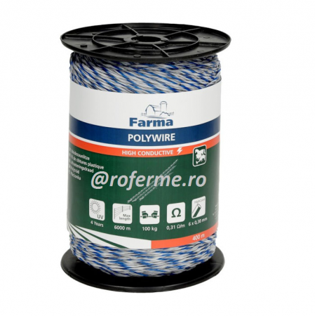 Conductori gard electric - Fir gard electric premium 6 lite x 0,3mm  400 m