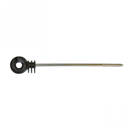 Garduri electrice - Izolator inelar pentru gard electric, tija 250 mm