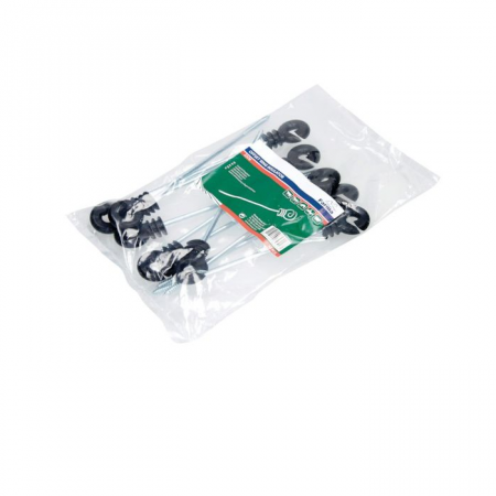 Izolator inelar pentru gard electric, tija 250 mm [1]