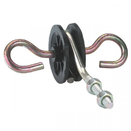 Poarta gard electric - Izolator T pentru poarta gard electric, cu surub