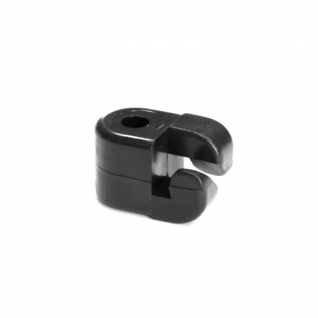Izolatori - Izolatori gard electric, fixare cui sau holszurub 100 bucati, negru - orificiu 10mm