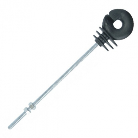 Izolatori - Izolatori inelari pentru gard electric, cu surub M6 X 180