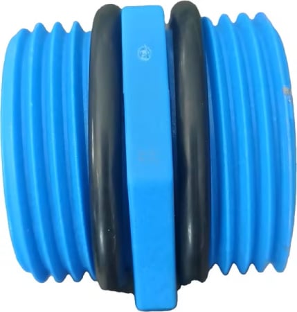 Gradina - Niplu / Mufă cu filet exterior 1″ pentru filtre de apă, țevi, cu O-ringuri incluse