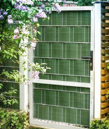 Set 6 bucati - Banda orizontala pentru gard bordurat / balcon,  din polietilena [16]