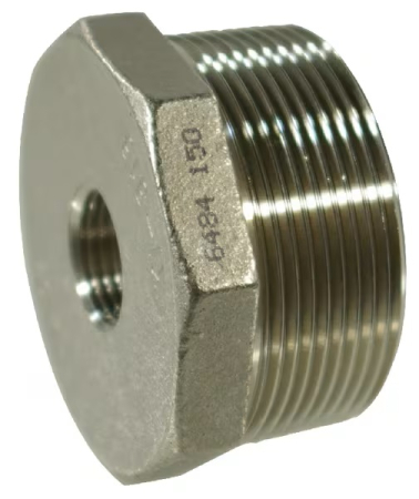 Gradina - Reducție filet exterior - interior 1″ × 3/4″ pentru instalații de apă, inox