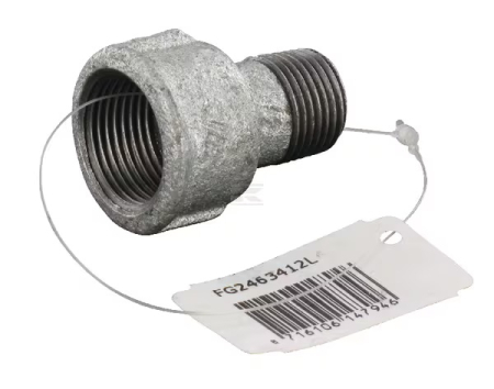 Porcine - Reducție filet interior 1/2″ × 3/4″ pentru instalații de apă - S