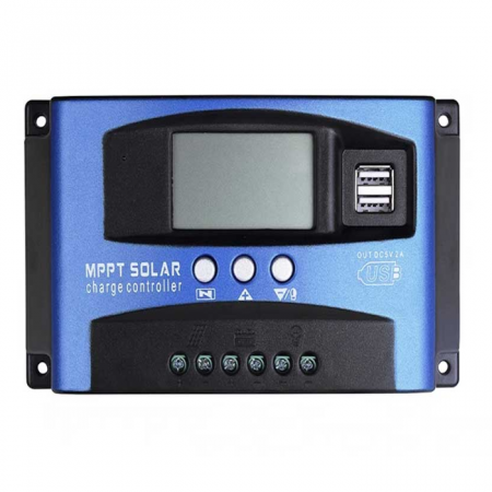Alte accesorii - Regulator solar incarcare MMPT 12/24 VDC, 30A, dual USB