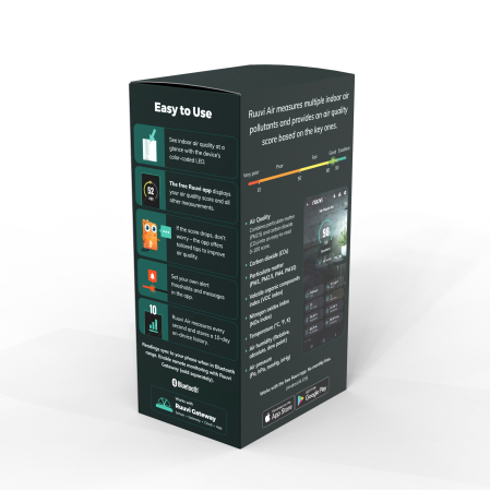 Ruuvi Air - Monitorizarea calității aerului din interiorul locuinței sau a spațiului de lucru [24]