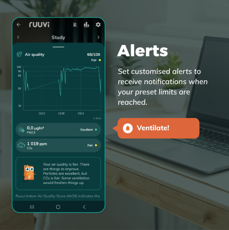 Ruuvi Air - Monitorizarea calității aerului din interiorul locuinței sau a spațiului de lucru [19]