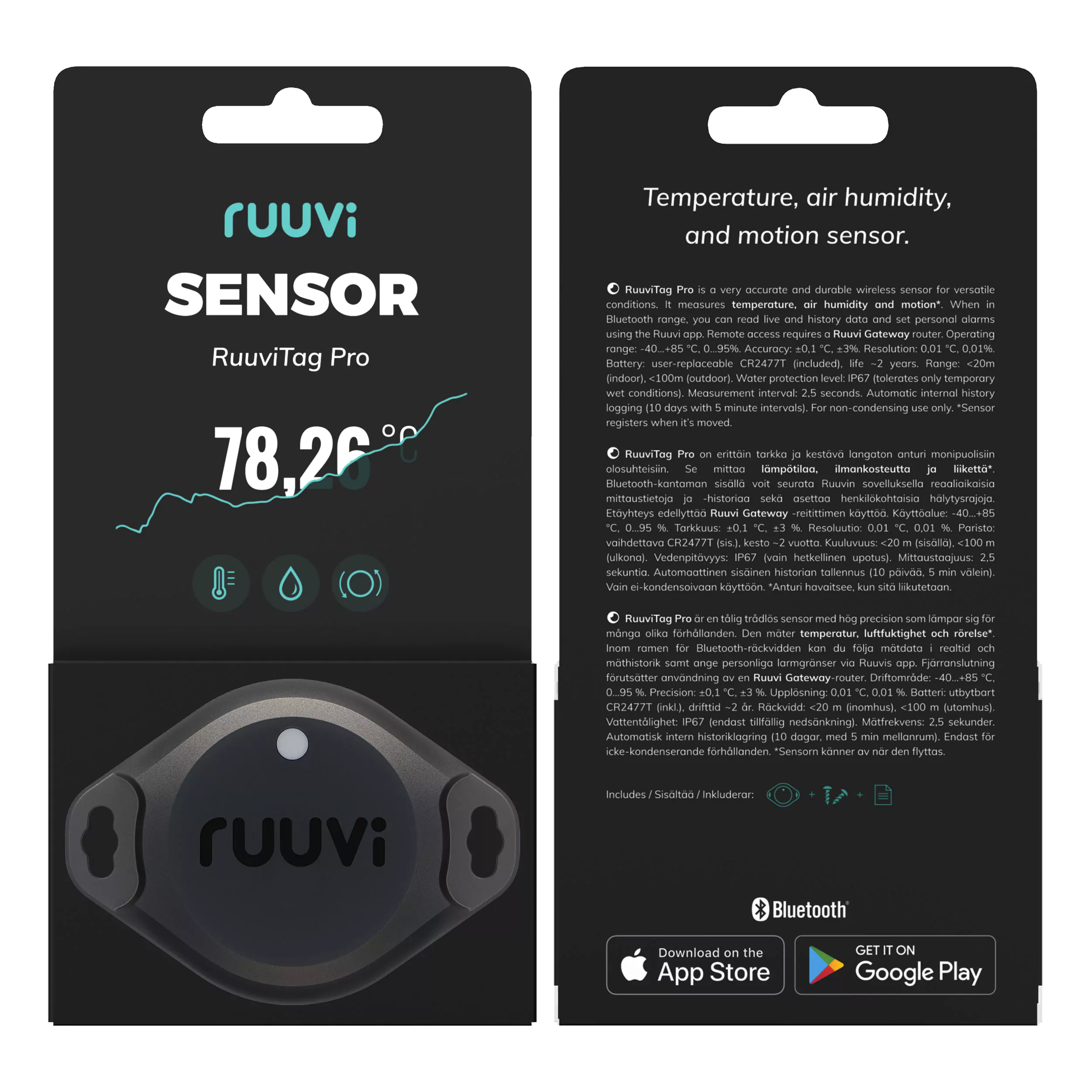 Senzor industrial pentru masurarea temperaturii si miscarii [10]