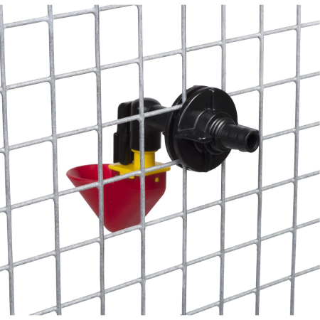 Sistem adăpare complet, cu piuliță-fluture + cupă mică de băut [1]