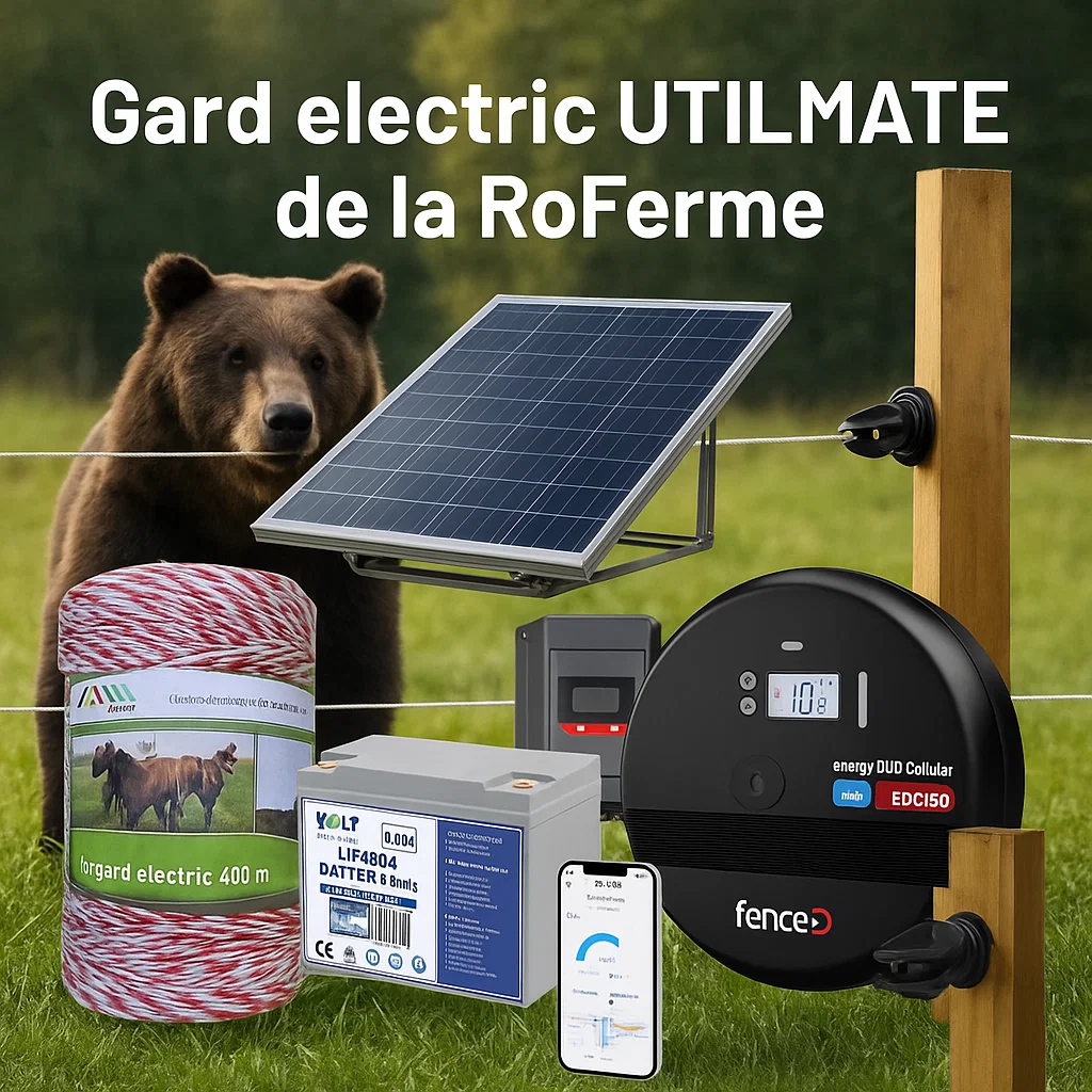 Garduri electrice - Sistem fotovoltaic și gard electric UTILMATE - Proiect eligibil prin finanțare AFM