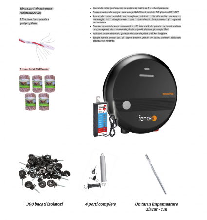 Seturi gard electric - Sistem gard electric ursi si mistreti