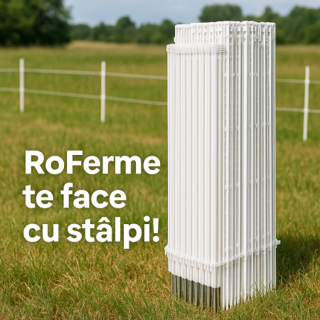 Stalpi - Stalpi premium pentru gard electric, 105 cm