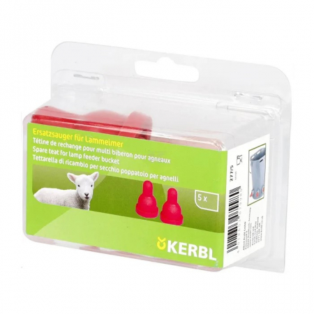 Tetine pentru miei - set x 5 bucati (Kerbl) [1]