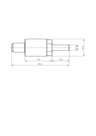 Suzeta 1/2 pentru adapatori, porci, filet interior [2]
